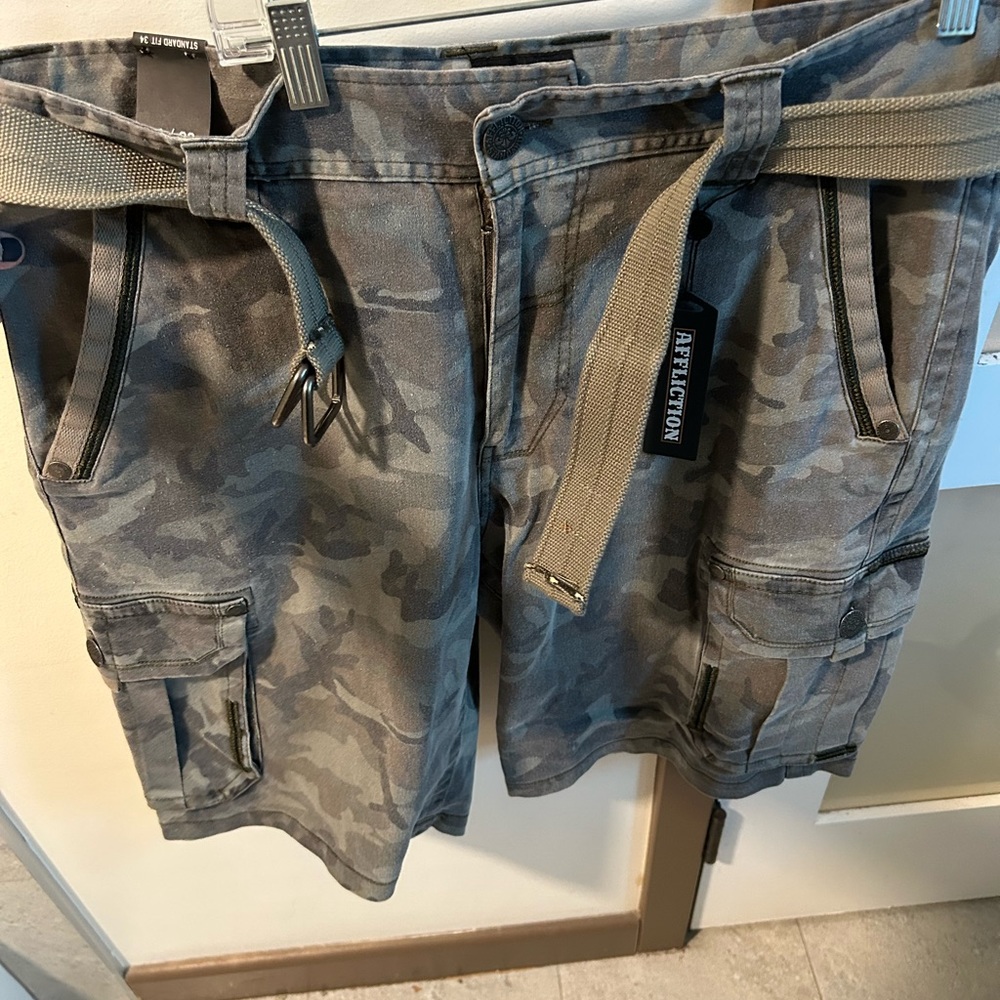 Affliction Camo Shorts